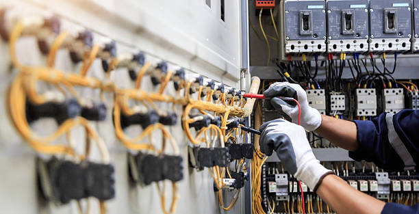 Professional Electrician technician working in Bee Cave, TX